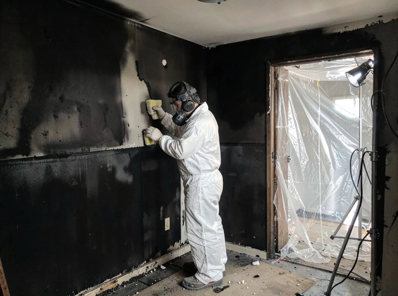 Fire Damage Restoration company in Byrnedale, PA